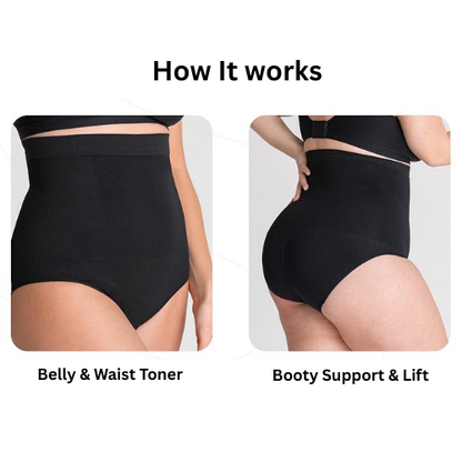 Sylvae Women’s Hi-Waist Tummy Control Shape Wear