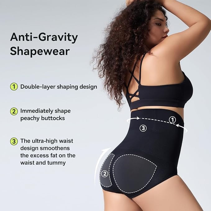 Sylvae Women’s Hi-Waist Tummy Control Shape Wear